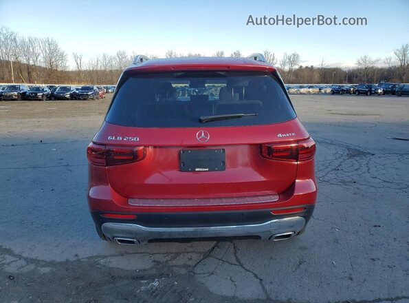 W1N4M4HB7SW436193 2025 MERCEDES-BENZ GLB-CLASS Красный Вид сзади