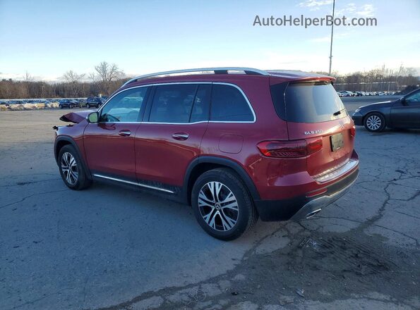 W1N4M4HB7SW436193 2025 MERCEDES-BENZ GLB-CLASS Красный Задняя левая четверть