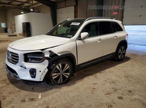 W1N4M4HB8SW423856 2025 MERCEDES-BENZ GLB-CLASS Белый Передняя левая четверть