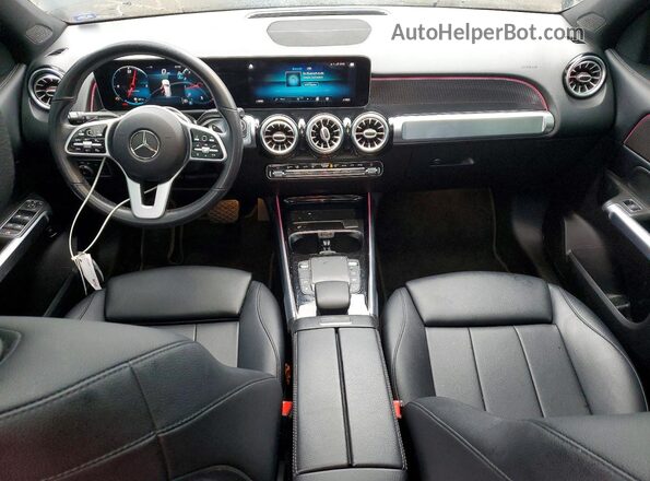 W1N4M4HBXMW115350 2021 MERCEDES-BENZ GLB-CLASS Black Вид панелі приладів