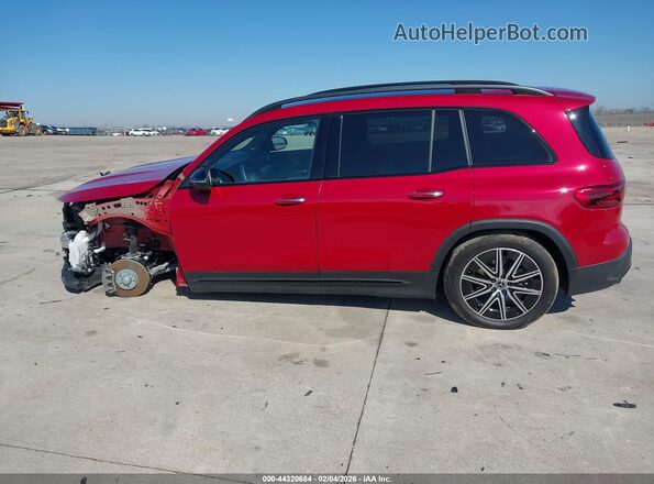 W1N9M0CB0RN093619 2024 MERCEDES-BENZ EQB 250 SUV Красный Панорамный вид салона 360°
