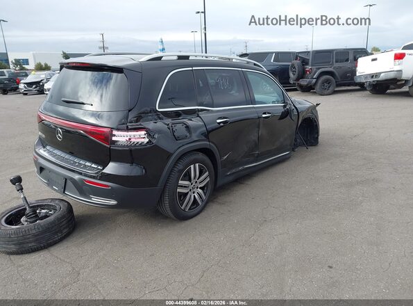 W1N9M0CBXRN095264 2024 MERCEDES-BENZ EQB 250 SUV Черный Задняя правая четверть