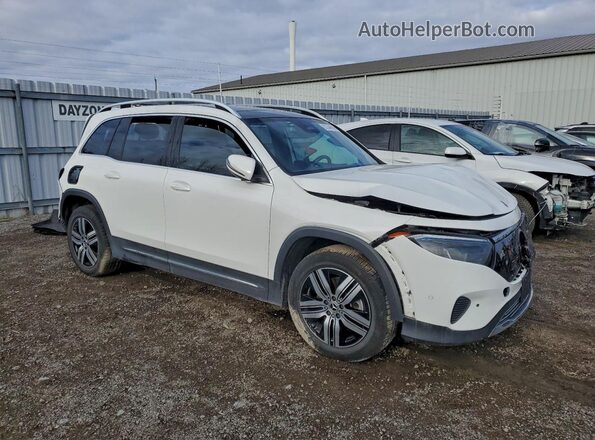 W1N9M0KB2RN096751 2024 MERCEDES-BENZ EQB Белый Передняя правая четверть