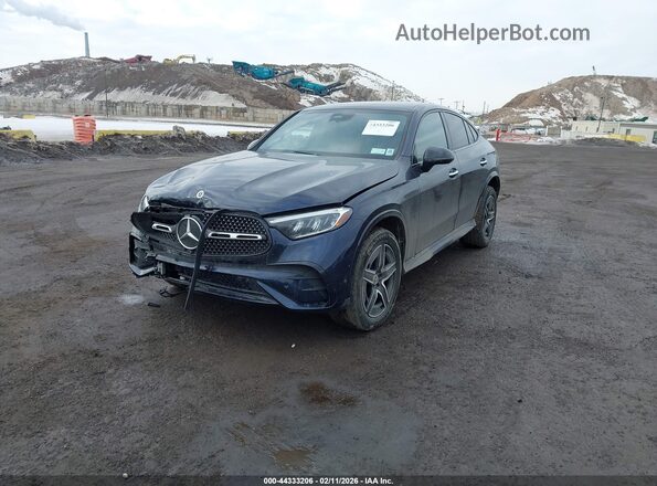 W1NKJ4HB3RF144664 2024 MERCEDES-BENZ GLC 300 Синий Передняя левая четверть