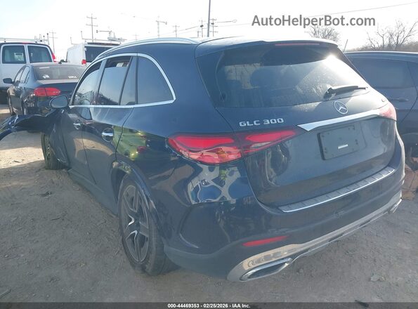 W1NKM4HB0RF204181 2024 MERCEDES-BENZ GLC 300 Синий Задняя левая четверть