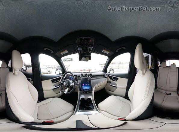 W1NKM4HB2SF366240 2025 MERCEDES-BENZ GLC-CLASS Белый Панорамный вид салона 360°
