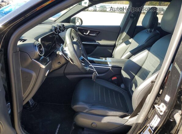 W1NKM4HB4RF174358 2024 MERCEDES-BENZ GLC-CLASS Черный Вид салона спереди