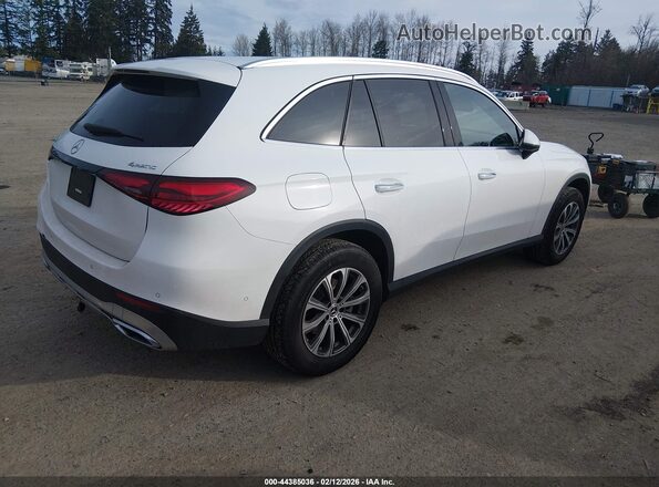 W1NKM4HBXRF228570 2024 MERCEDES-BENZ GLC 300 White Задня права чверть