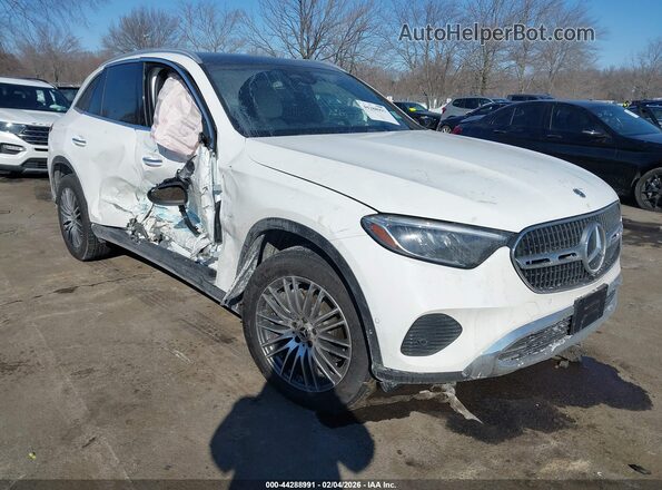 W1NKM4HBXSF367975 2025 MERCEDES-BENZ GLC 300 White წინა მარჯვენა