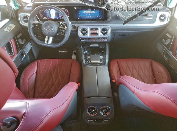W1NWH1AB3SX021680 2025 MERCEDES-BENZ G-CLASS Черный Вид панели приборов