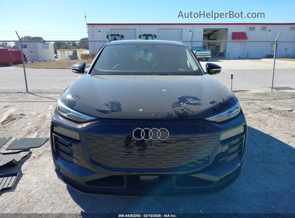 WA112BGF1SA017336 2025 AUDI Q6 E-TRON Black Вид щитка приладів