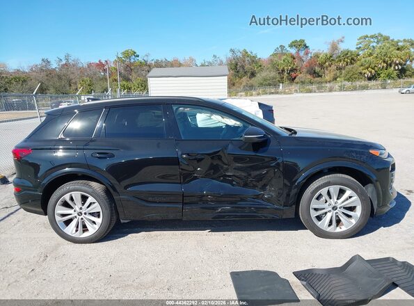WA112BGF1SA017336 2025 AUDI Q6 E-TRON Black Вид задньої частини салону