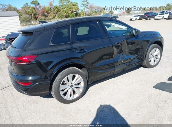 WA112BGF1SA017336 2025 AUDI Q6 E-TRON Black Задня права чверть