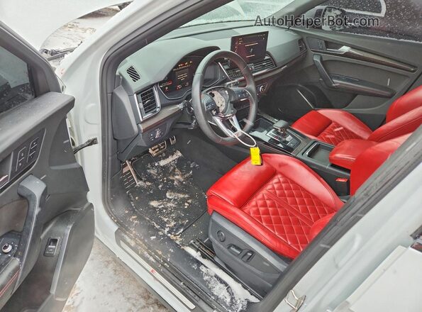 WA114AFYXM2088104 2021 AUDI SQ5 Белый Вид панели приборов