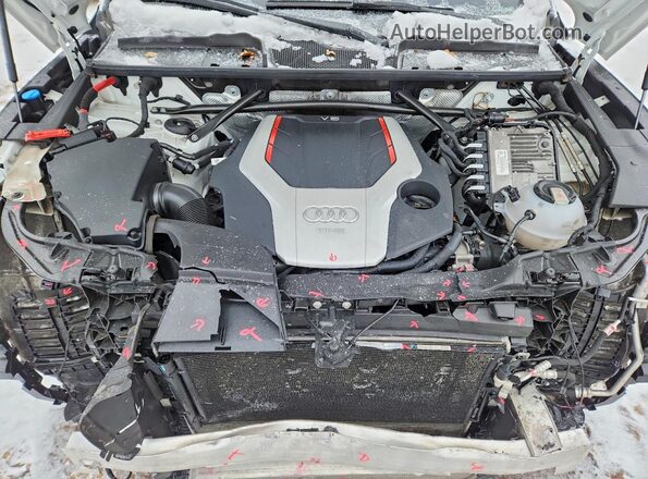 WA114AFYXM2088104 2021 AUDI SQ5 Белый Вид подкапотного пространства