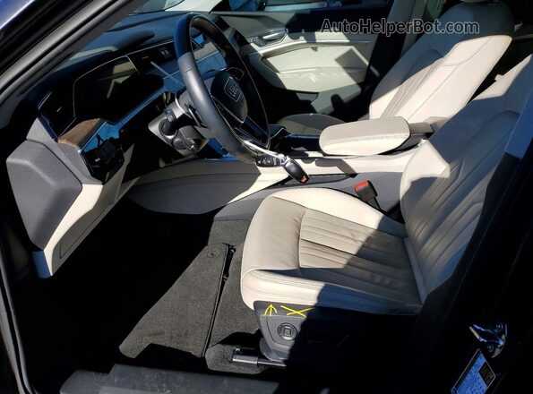 WA11AAGE3NB012769 2022 AUDI E-TRON Серый Вид салона спереди