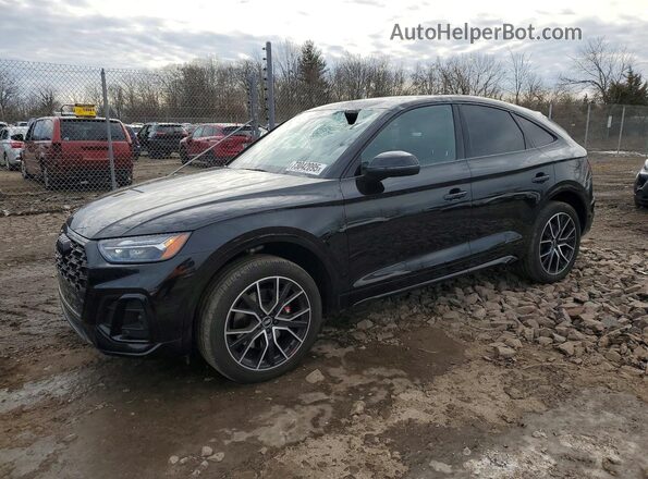 WA124AFYXN2044688 2022 AUDI SQ5 Черный Передняя левая четверть