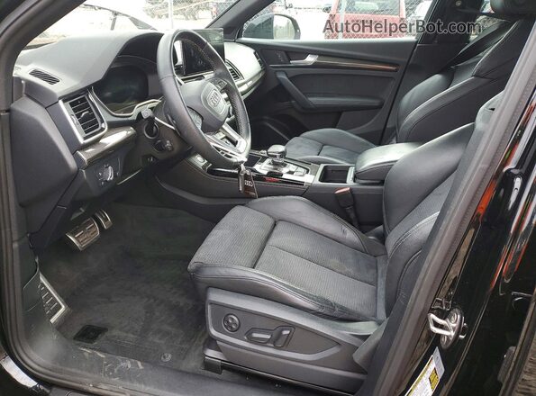 WA124AFYXN2044688 2022 AUDI SQ5 Черный Вид салона спереди