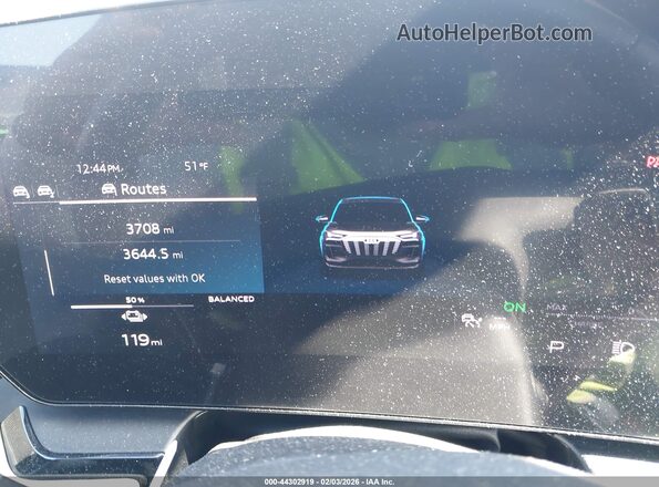 WA124BGF0SA026088 2025 AUDI Q6 E-TRON White Вид задніх сидінь
