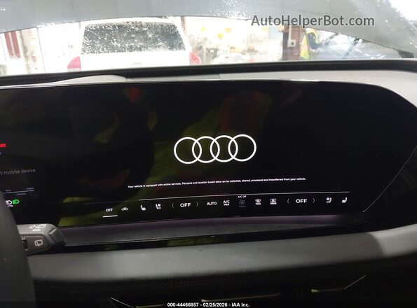 WA124BGF3SA044312 2025 AUDI Q6 E-TRON Черный 