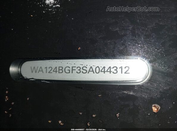 WA124BGF3SA044312 2025 AUDI Q6 E-TRON Черный Вид подкапотного пространства