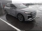2025 Audi Q4 Sportback E-tron Premium 55 Quattro Silver vin: WA12UBFZ1SP020244
