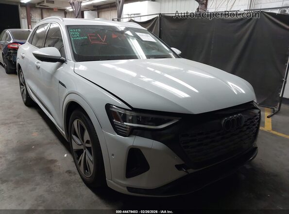 WA15AAGE1RB019565 2024 AUDI Q8 E-TRON White Przód prawy