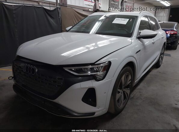 WA15AAGE1RB019565 2024 AUDI Q8 E-TRON White Przód lewy