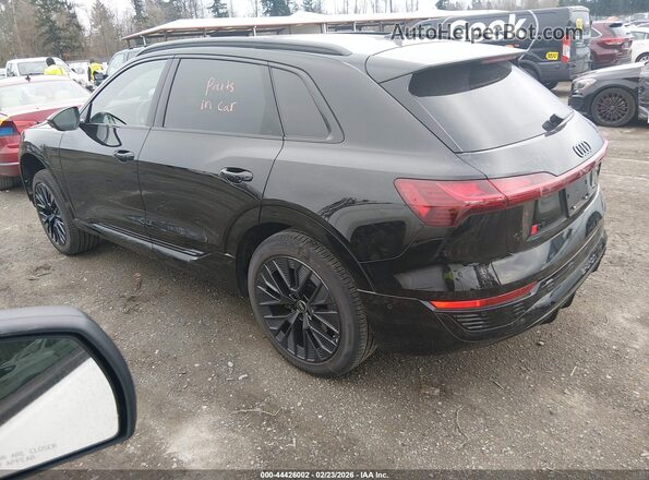 WA16AAGE4RB052497 2024 AUDI Q8 E-TRON Черный Задняя левая четверть