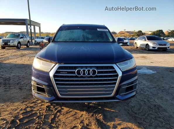 WA1AAAF73KD045242 2019 AUDI Q7 Синий Вид спереди