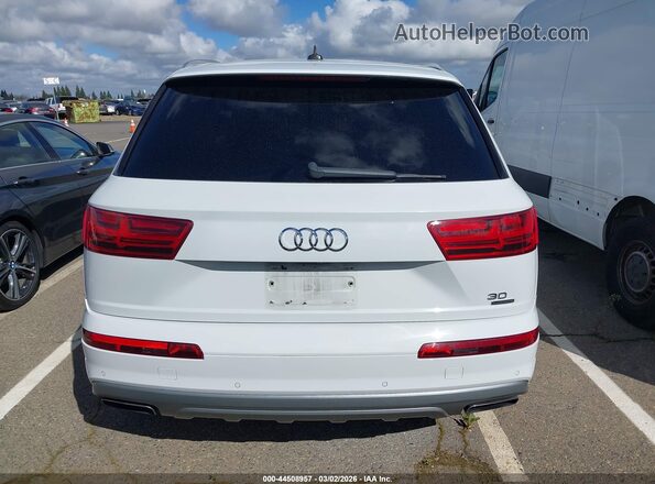 WA1AAAF76HD005245 2017 AUDI Q7 Белый 