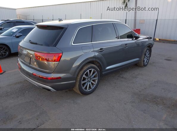 WA1AAAF7XKD004350 2019 AUDI Q7 Gray უკანა მარჯვენა
