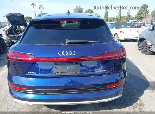 WA1AAAGE1NB029876 2022 AUDI E-TRON Dark Blue 