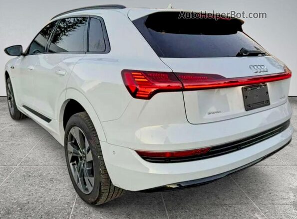 WA1AAAGE8MB010286 2021 AUDI E-TRON White უკანა მარჯვენა