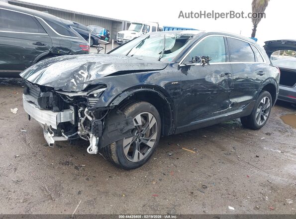 WA1AAAGE9MB033608 2021 AUDI E-TRON Black Vista tres cuartos delantera izquierda