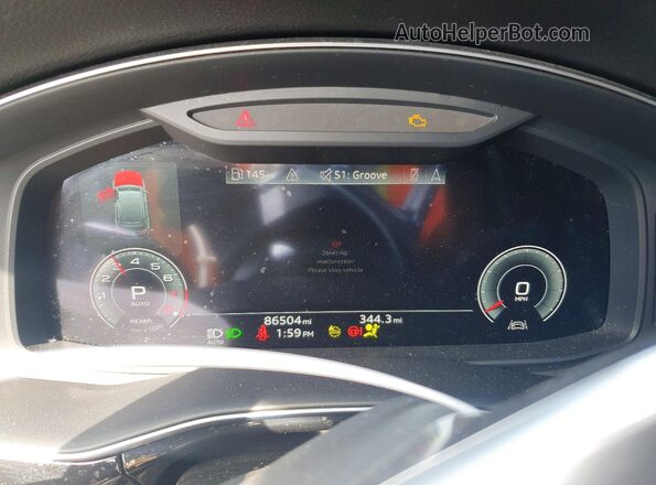 WA1ACBF76PD013750 2023 AUDI Q7 Черный Вид щитка приборов