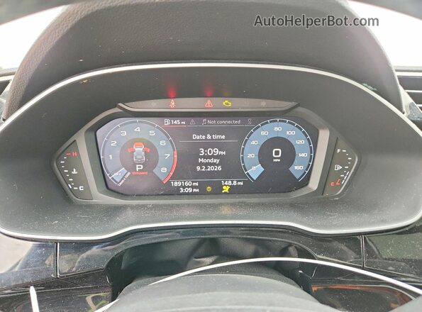 WA1AECF30K1077709 2019 AUDI Q3 Серый Вид щитка приборов