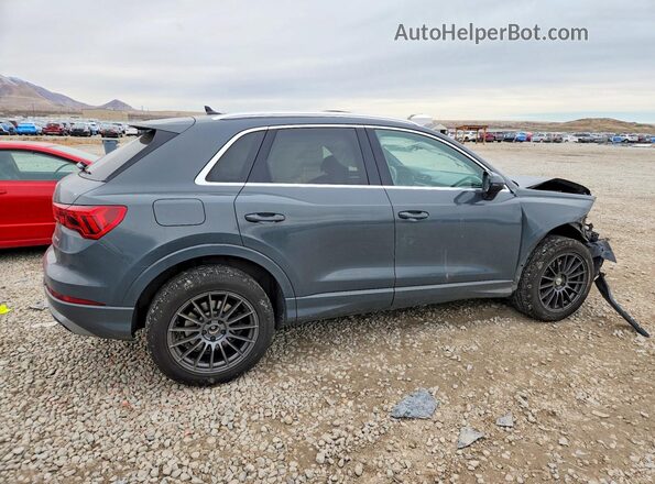 WA1AECF30K1077709 2019 AUDI Q3 Серый Задняя правая четверть