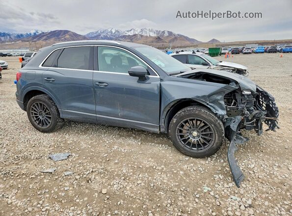 WA1AECF30K1077709 2019 AUDI Q3 Серый Передняя правая четверть