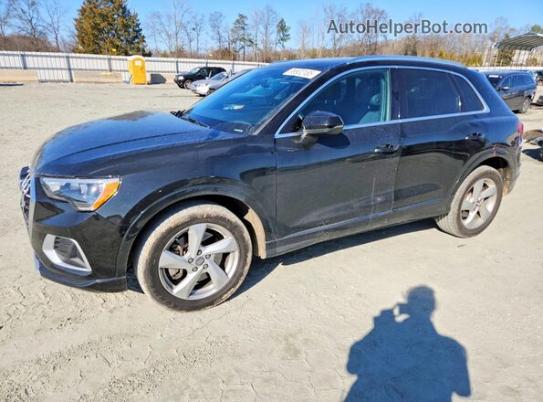 WA1AECF31K1076553 2019 AUDI Q3 Черный Передняя левая четверть
