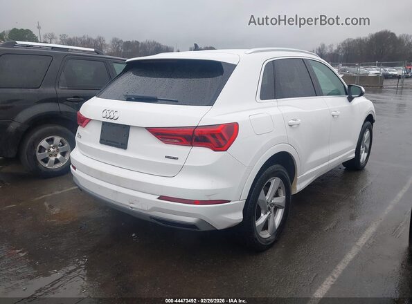 WA1AECF34L1028028 2020 AUDI Q3 Белый Задняя правая четверть
