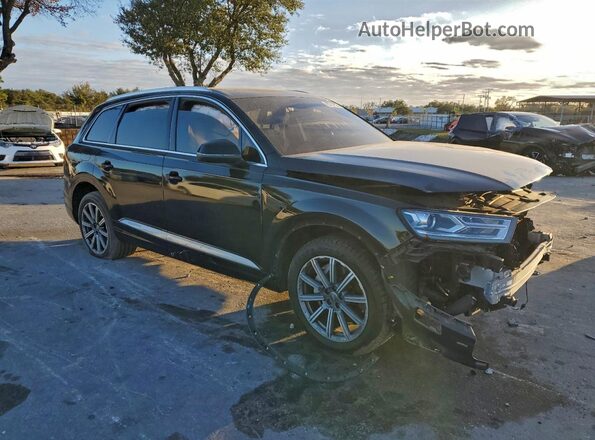 WA1AHAF77KD027645 2019 AUDI Q7 Черный Передняя правая четверть