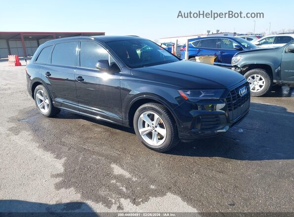 WA1AJAF75MD013654 2021 AUDI Q7 Черный Передняя правая четверть