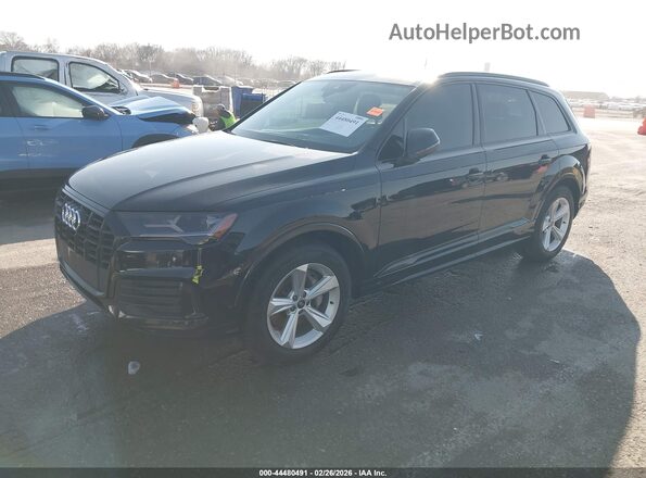WA1AJAF75MD013654 2021 AUDI Q7 Черный Передняя левая четверть