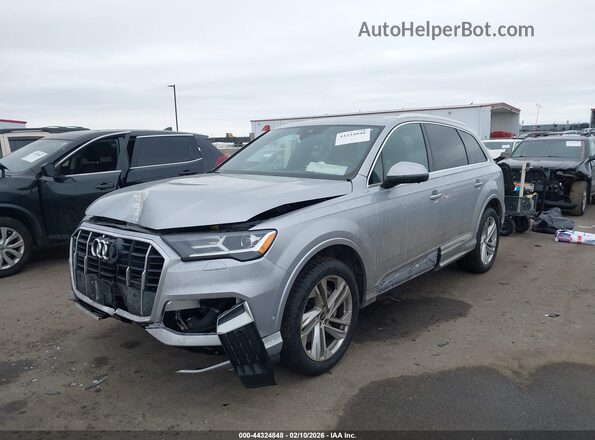 WA1AJAF7XMD018087 2021 AUDI Q7 Silver Przód lewy