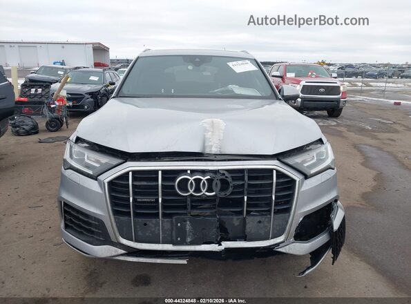 WA1AJAF7XMD018087 2021 AUDI Q7 Silver Widok zestawu wskaźników