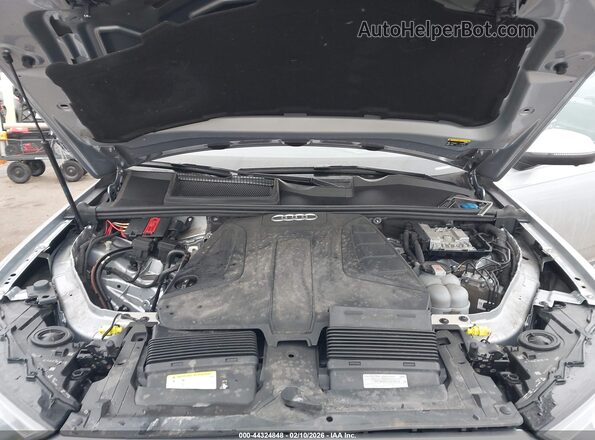 WA1AJAF7XMD018087 2021 AUDI Q7 Silver Widok z tyłu