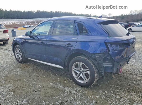 WA1ANAFY2J2180378 2018 AUDI Q5 Синий Задняя левая четверть