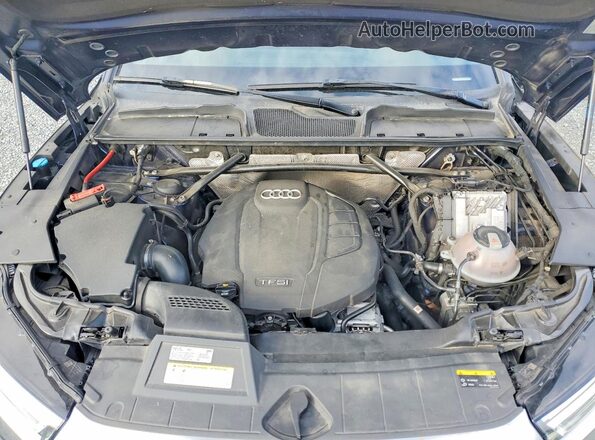 WA1ANAFY2J2180378 2018 AUDI Q5 Синий Вид подкапотного пространства