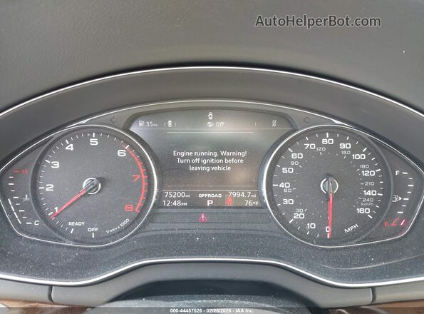 WA1ANAFY5K2091003 2019 AUDI Q5 White უკანა სავარძლების ხედი